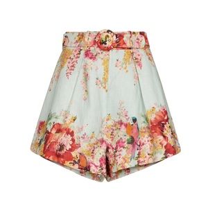 Zimmermann Mae Floral Shorts 0P
